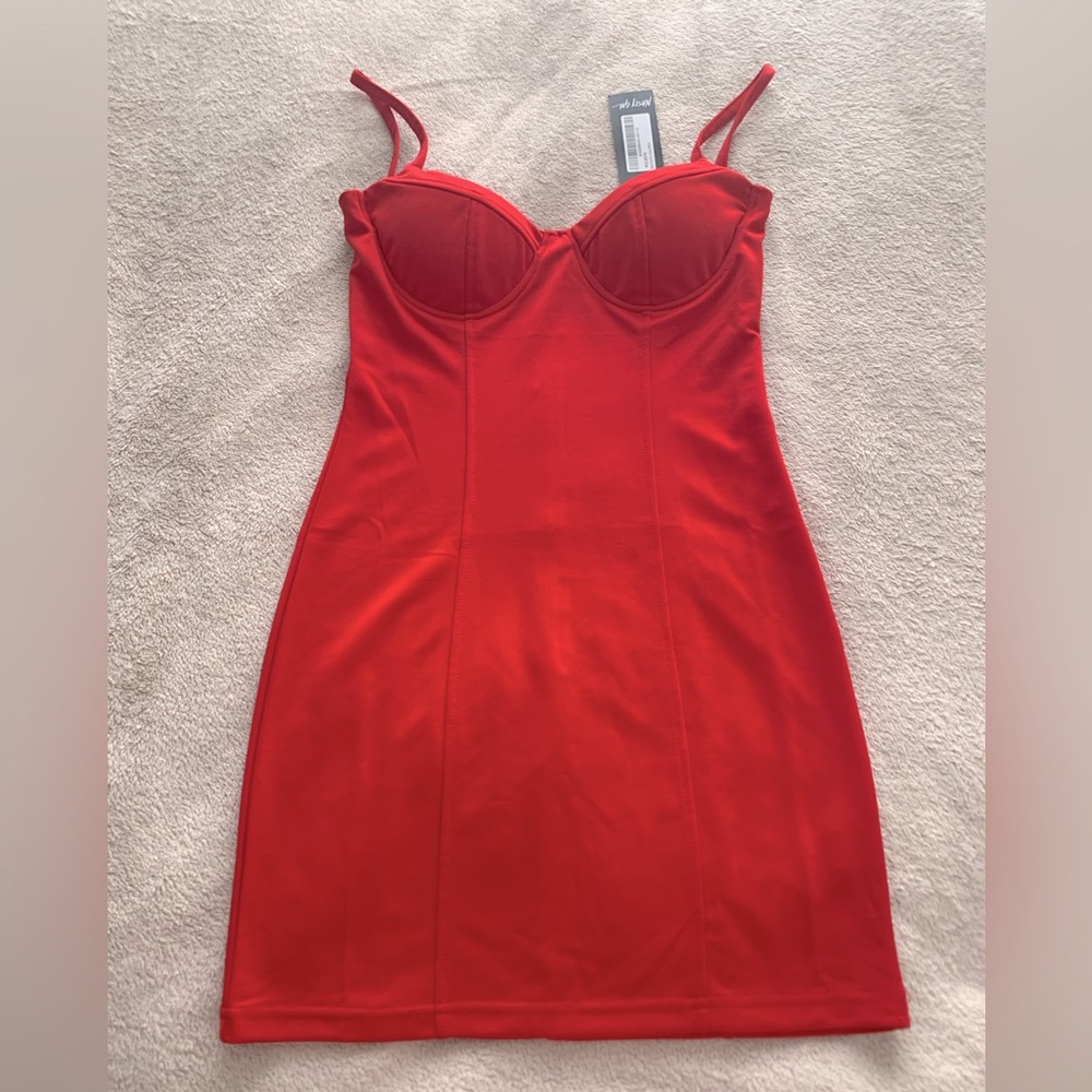 Red Mini Dress NWT size 4